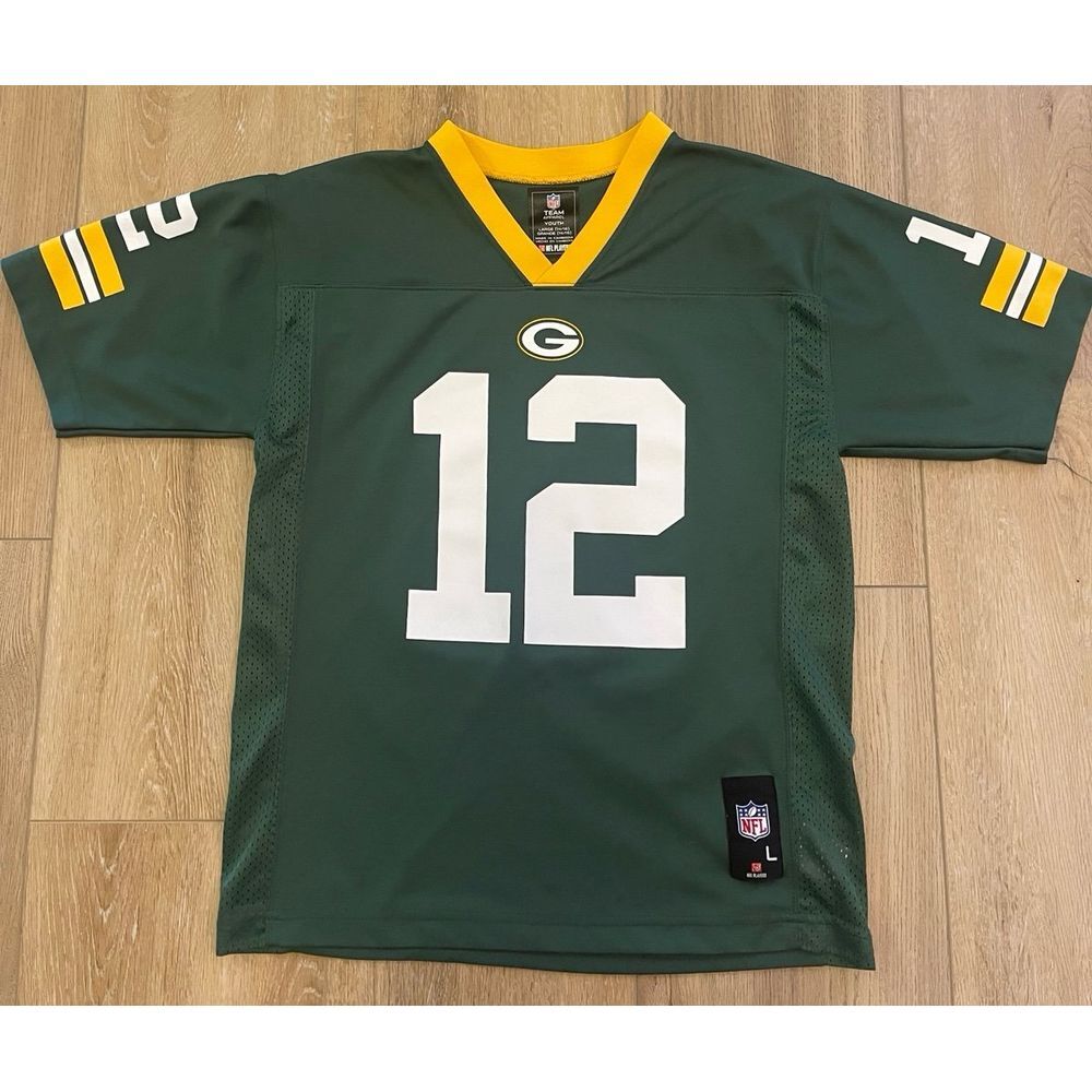 Green Bay‎ Packers Aaron Rodgers youth jersey